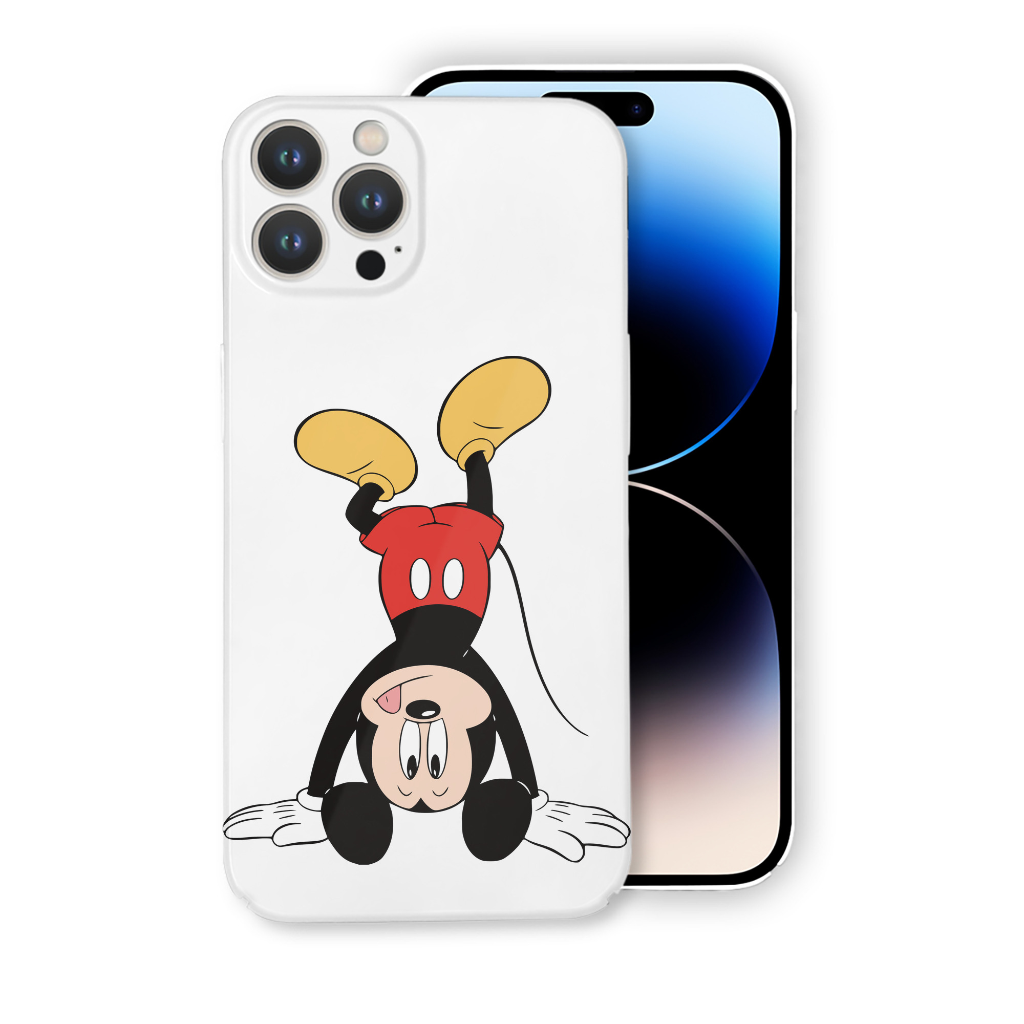 （画像用） ミッキーマウス Mickey Mouse 【iPhone 14シリーズ対応】ハードケース